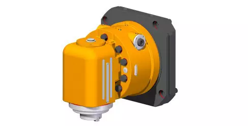 Manual 1-axis head